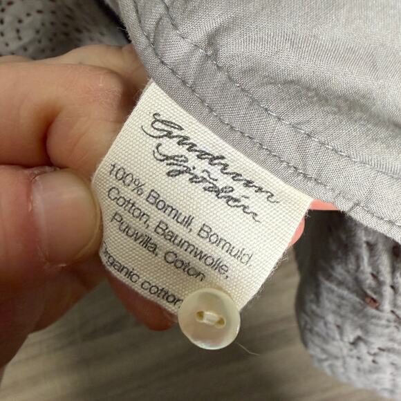 Gudrun Sjoden Halo Woven Quilted Cotton Jacket Womens XL - Picture 8 of 10